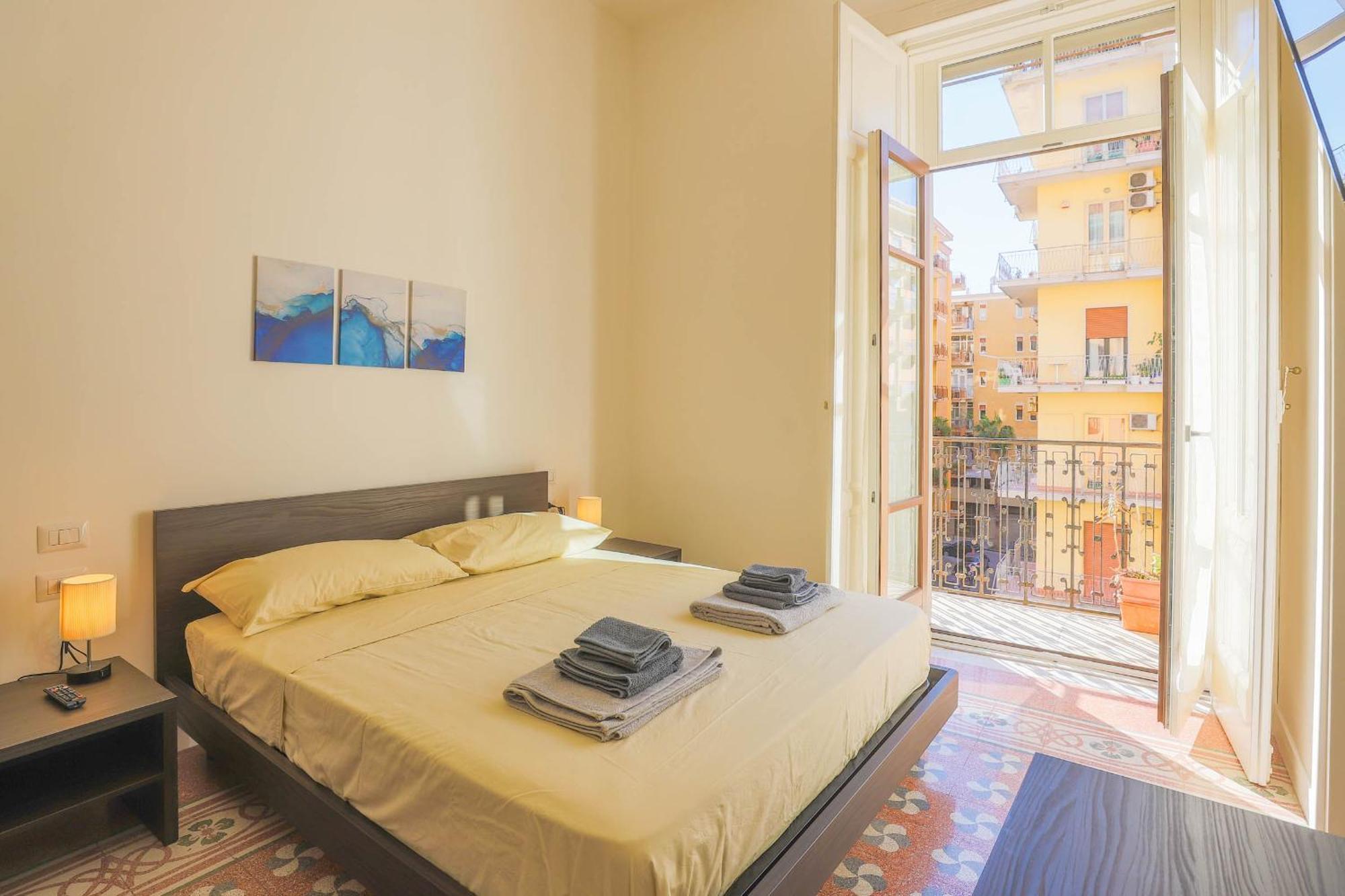 B&B Salerno Centrale Bagian luar foto